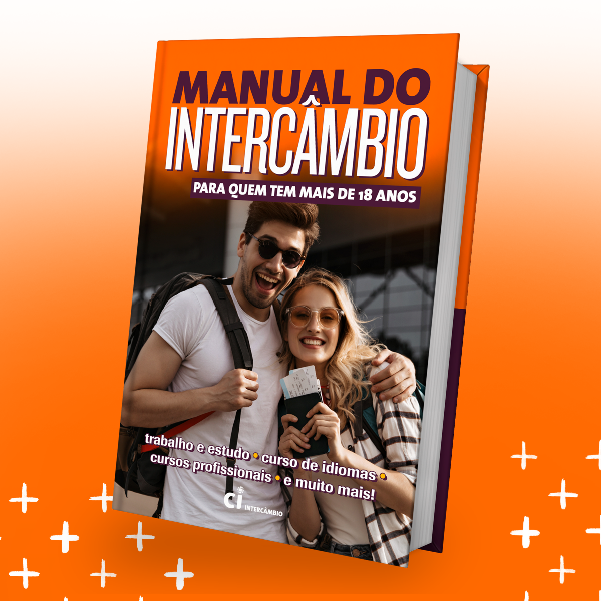 e-book Manual do Intercâmbio para quem tem mais de 18 anos